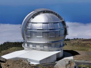 Главный телескоп «Grand Тelescopio Kanaria» Главный телескоп «Grand Тelescopio Kanaria»