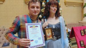 Награждение музыканта Егора Трофимова. Награждение музыканта Егора Трофимова.