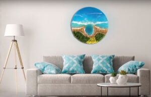 Смоляная картина Инны Клейменовой. Смоляная картина Инны Клейменовой.