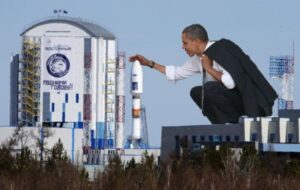 Генерал Бастрыкин не понимает - мы исполняем свои планы, или заветы Обамы? Обама на космодроме