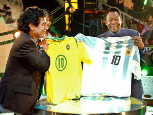 Марадона и Пеле Марадона и Пеле