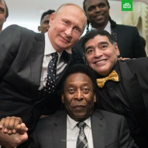 В. В. Путин, Марадона, Пеле В. В. Путин, Марадона, Пеле
