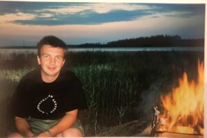 Я на берегу озера. Я на берегу озера.