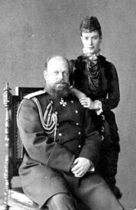 Государь Александр Третий и Императрица Мария Феодоровна Государь Александр Третий и Императрица Мария Феодоровна