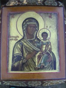 Смоленская икона Божией Матери. Работа Светланы Фатьяновой. Смоленская икона Божией Матери. Работа Светланы Фатьяновой.