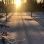 Косые лучи заходящего солнца Косые лучи заходящего солнца