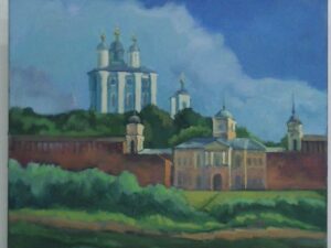 Смоленск. На берегу Днепра. Успенский собор. Смоленск. На берегу Днепра. Успенский собор.