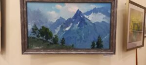 Лавриков А. И., член СХ РФ. "Домбай". Лавриков А. И., член СХ РФ. "Домбай".