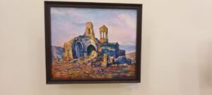 Багдасаров К. Ю., член СХ РФ. "У развалин монастыря". Багдасаров К. Ю., член СХ РФ. "У развалин монастыря".