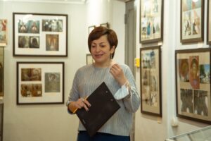 Директор музея Лермонтова Ирина Вячеславовна Сафарова.