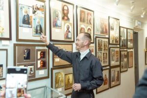 Борис Ударенко рассказывает про икону Серафима Саровского.