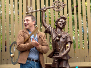 Пожелание и автограф знаменитого Буратино — Дмитрия Иосифова