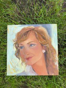 Портрет народной артистки России Ольги Прокофьевой. Работа Ольги Биценти. Портрет народной артистки России Ольги Прокофьевой. Работа Ольги Биценти.