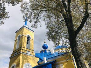 Храм в селе Усты Калужской области. В этом селе провёл детские годы Зайцев. Храм в селе Усты Калужской области. В этом селе провёл детские годы Зайцев.