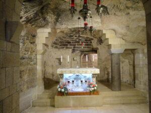 Дом Божией Матери и Иосифа Обручника. Место Благовещения. Дом Божией Матери и Иосифа Обручника. Место Благовещения.