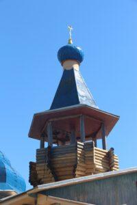 Колокольня. Храм Покрова Пресвятой Богородицы в г. Бокситогорске Колокольня. Храм Покрова Пресвятой Богородицы в г. Бокситогорске