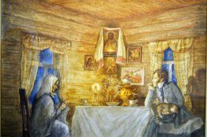 Пушкин с няней Ариной Родионовной Пушкин с няней Ариной Родионовной