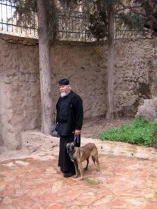 Насельник скита монах Харитон Насельник скита монах Харитон