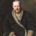 А. Н. Островский. Портрет работы В. Г. Перова. 1871 г.