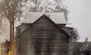 Деревня Семеновское. Жилой дом начала 20 века. Вид с северо-востока.