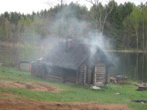 Баня в деревне Баня в деревне
