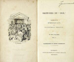 Диккенс, "Очерки Боза" Диккенс, "Очерки Боза"