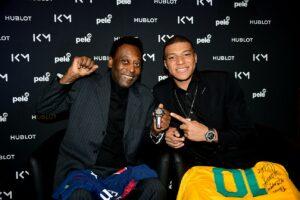 Пеле и Килиан Мбаппе Пеле и Килиан Мбаппе