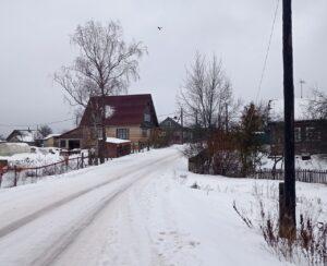 Современный вид деревни Крутик Современный вид деревни Крутик