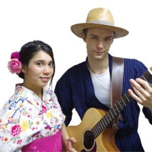 Дуэт "Клубничный енот", Россия-Япония. Дуэт "Клубничный енот", Россия-Япония.