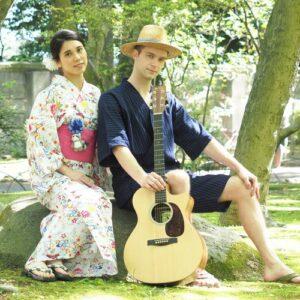 Нацуки и Виталий Дуэт "Клубничный енот", Россия-Япония, Нацуки и Виталий