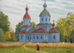 Храм в деревне Храм в деревне