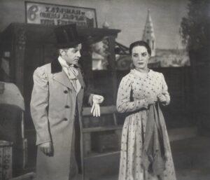 Театр имени Фёдора Волкова. Кадр из спектакля "Не было ни гроша, да вдруг алтын" (1954 г.) Театр имени Фёдора Волкова. Кадр из спектакля "Не было ни гроша, да вдруг алтын" (1954 г.)