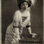 Фото актрисы В. Н. Рыжовой с автографом.