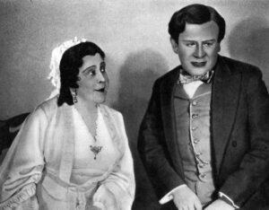 А. Яблочкина - Мамаева и Пров Садовский - Глумов. А. Яблочкина - Мамаева и Пров Садовский - Глумов. «На всякого мудреца довольно простоты».