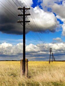 Провода в деревне Провода в деревне