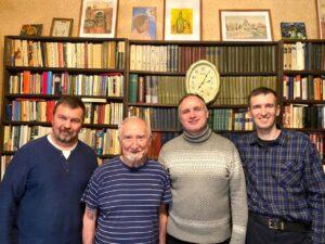 Вадим Грачев, Валерий Александрович Фатеев, Илья Колодяжный, Алексей Михайлов. Вадим Грачев, Валерий Александрович Фатеев, Илья Колодяжный (автор канала ЖЗЛ Россия на Ютубе) и Алексей Михайлов.