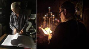 Эдуард Артемьев. Чтение псалмов в храме Эдуард Артемьев. Чтение псалмов в храме