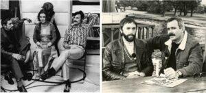 Э. Артемьев с А. Тарковским и Н. Михалковым Э. Артемьев с А. Тарковским и Н. Михалковым