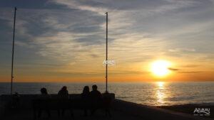 Закат в Имеретинской бухте Закат в Имеретинской бухте