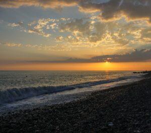 Море, закат Море, закат