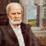 Портрет Василия Белова, художник А. В. Алмазов