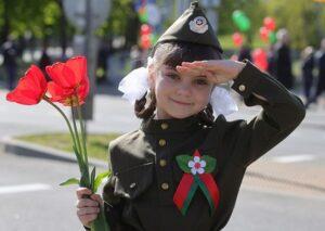 С Днем Победы! День Победы, девочка