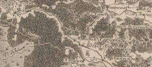 Карта Новгородской губернии 1847 года Карта Новгородской губернии 1847 года