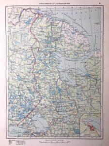Карело-Финская ССР. Атлас офицера Атлас офицера. Карело-Финская ССР