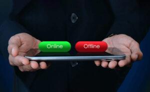 Онлайн и оффлайн Онлайн и оффлайн