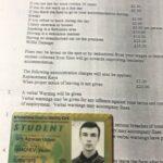 Поездка в Англию, документы