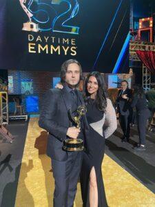 Джонатан Джексон с супругой. Премия "Эмми" Джонатан Джексон с супругой. Премия "Эмми"