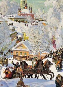 Сырная седмица. Россия