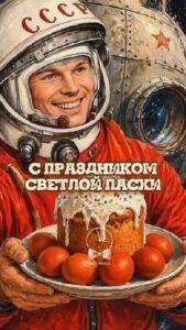 Юрий Гагарин, Пасха